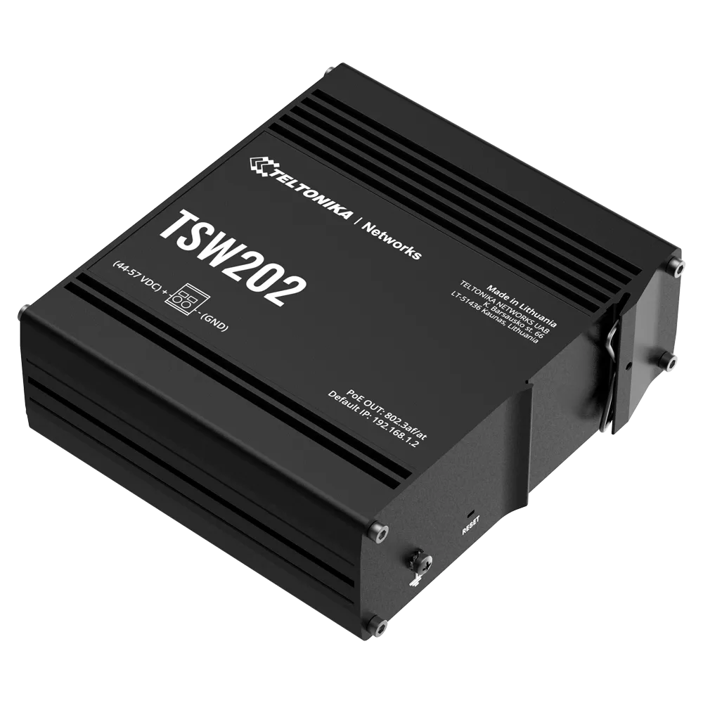 Switch Gigabit PoE Gestionable Teltonika TK-TSW202 8P SFP