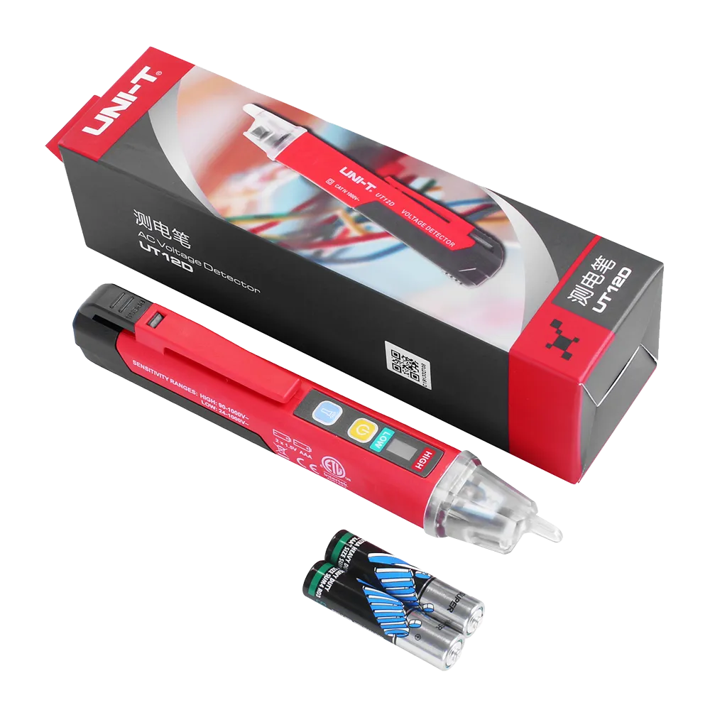 Medidor Eléctrico UNI-T UT12D-EU 24-1000V sin Contacto
