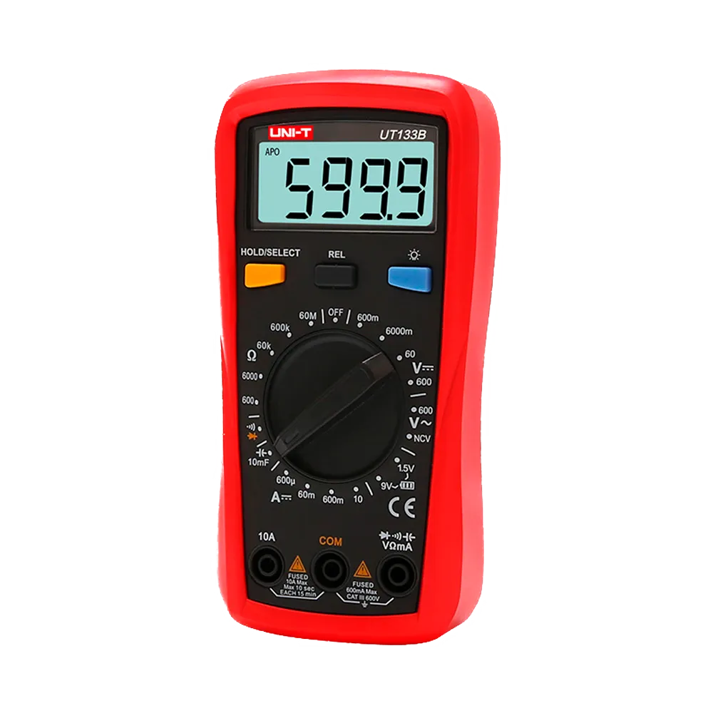 Medidor Eléctrico UNI-T UT133B 600V 10A Profesional