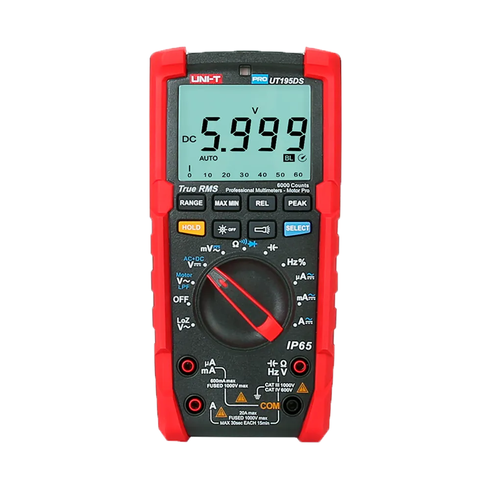 Pinza Amperimétrica Digital UNI-T UT195DS 1000V 20A