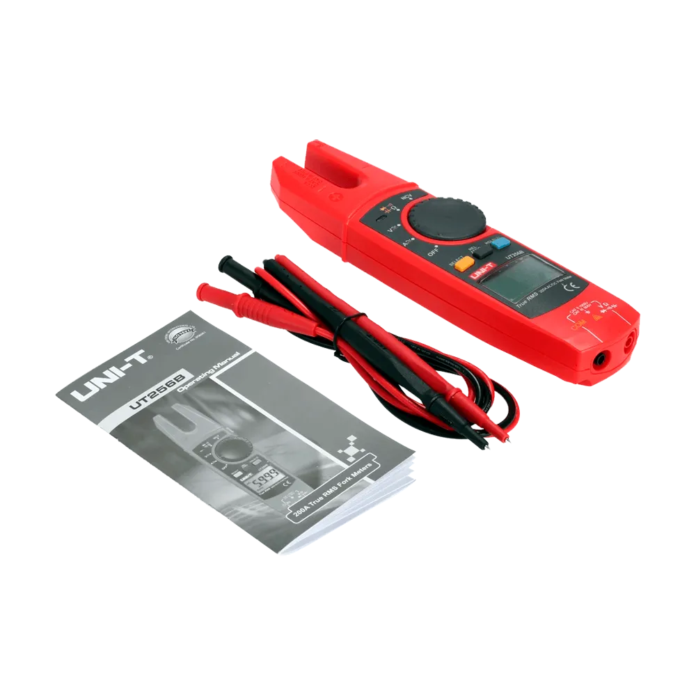 Medidor Eléctrico Pinza Amperimétrica UNI-T UT256A 1000V 200A