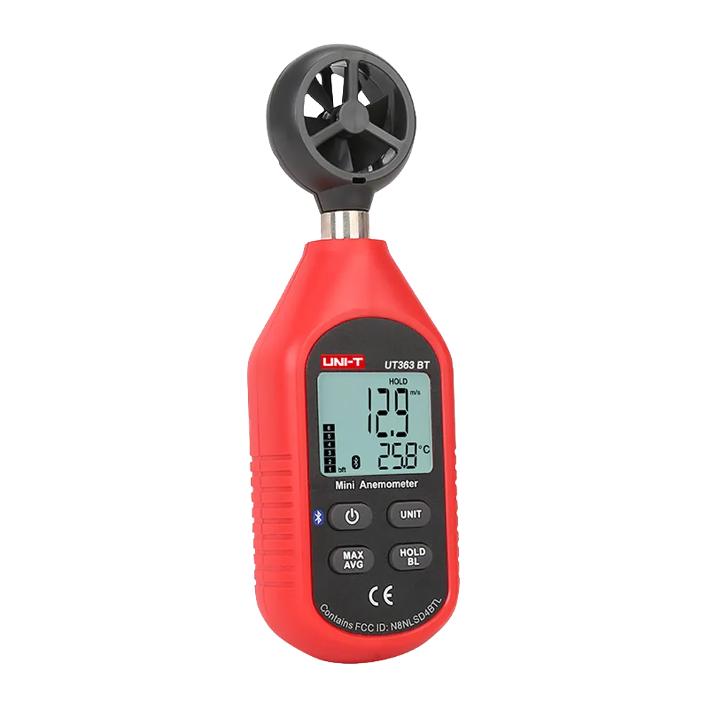 Anemómetro Digital UNI-T UT363-BT con Bluetooth