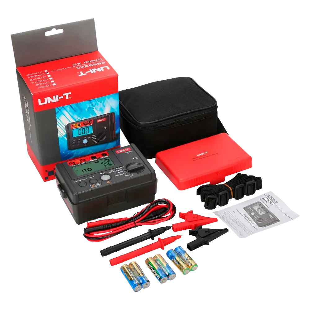 Medidor de Aislamiento UNI-T UT502A 30-600V Digital