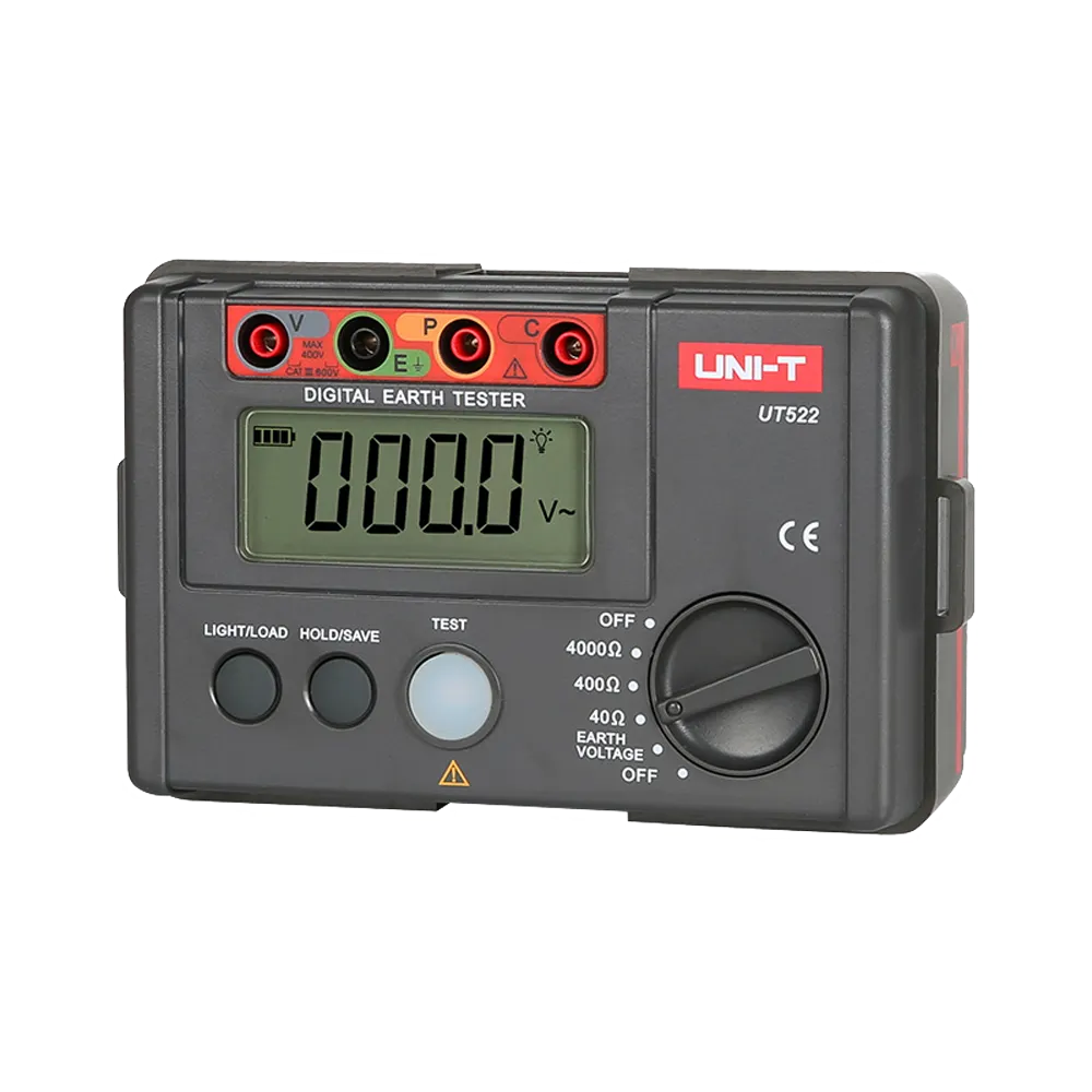 Telurímetro Digital UNI-T UT522 Medición Tierra y Resistividad