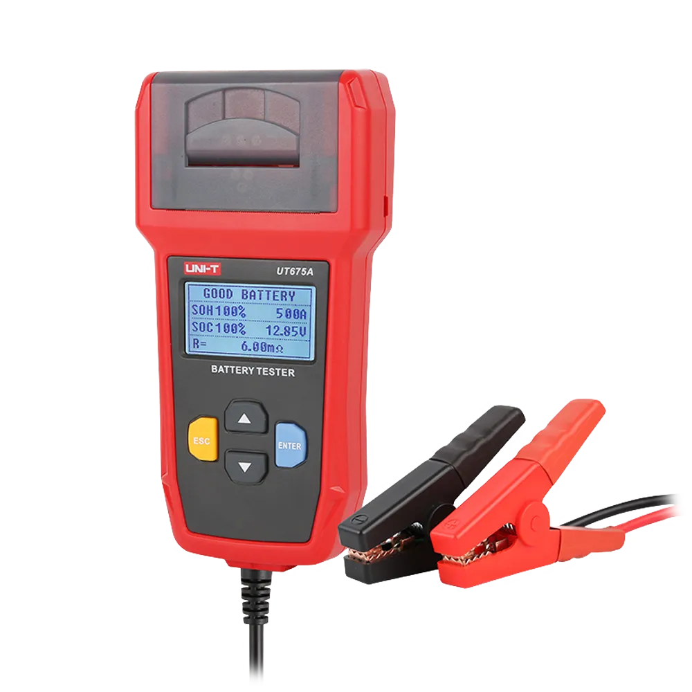 Medidor Eléctrico 12V UNI-T UT675A Probador de Baterías