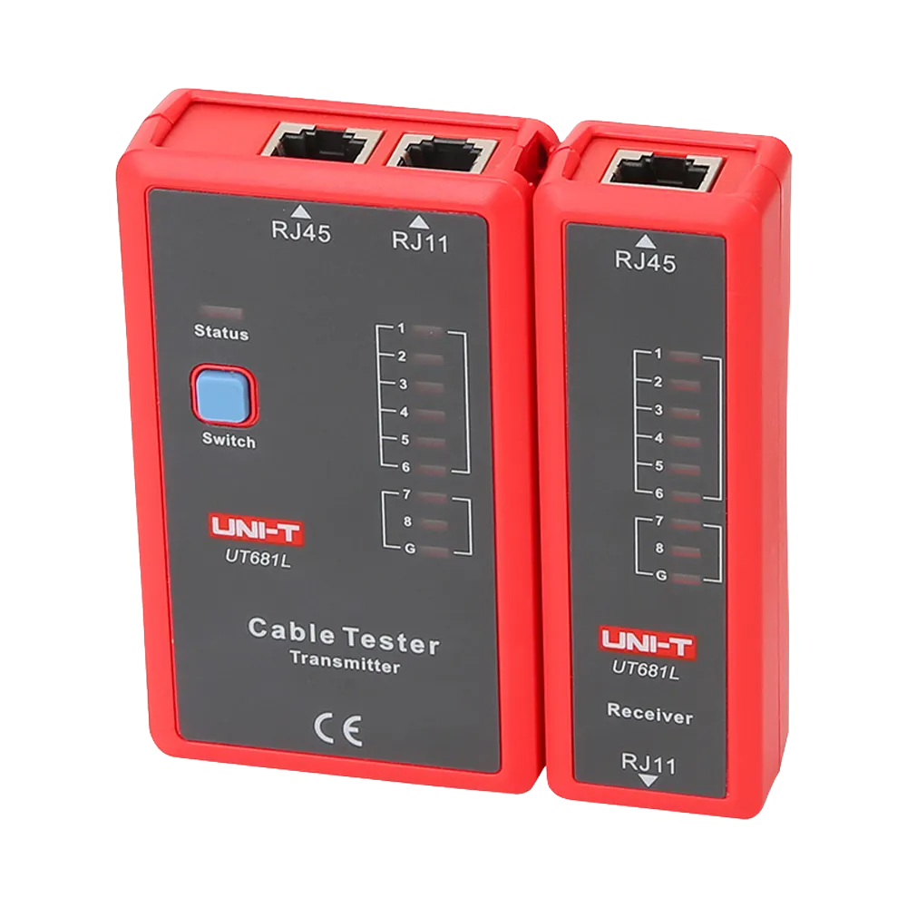 Probador de Cables de Red UNI-T UT681L Multifunción