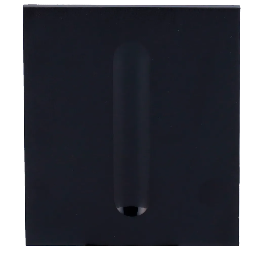 AJAX AJ-CENTERBUTTON-DIMMER-B Panel Táctil Regulador Negro