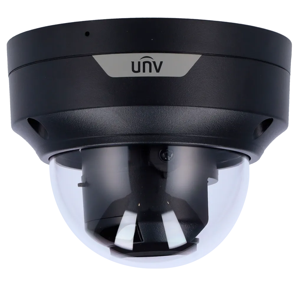Cámara Domo IP 4MP Uniview UV-IPC3534SB-ADNZK-I0-BLACK Exterior