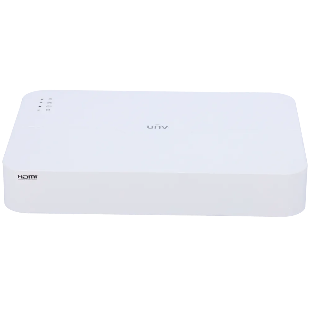 Uniview UV-NVR301-08B-LP8-IQ NVR 8 Canales PoE 12MP H.265