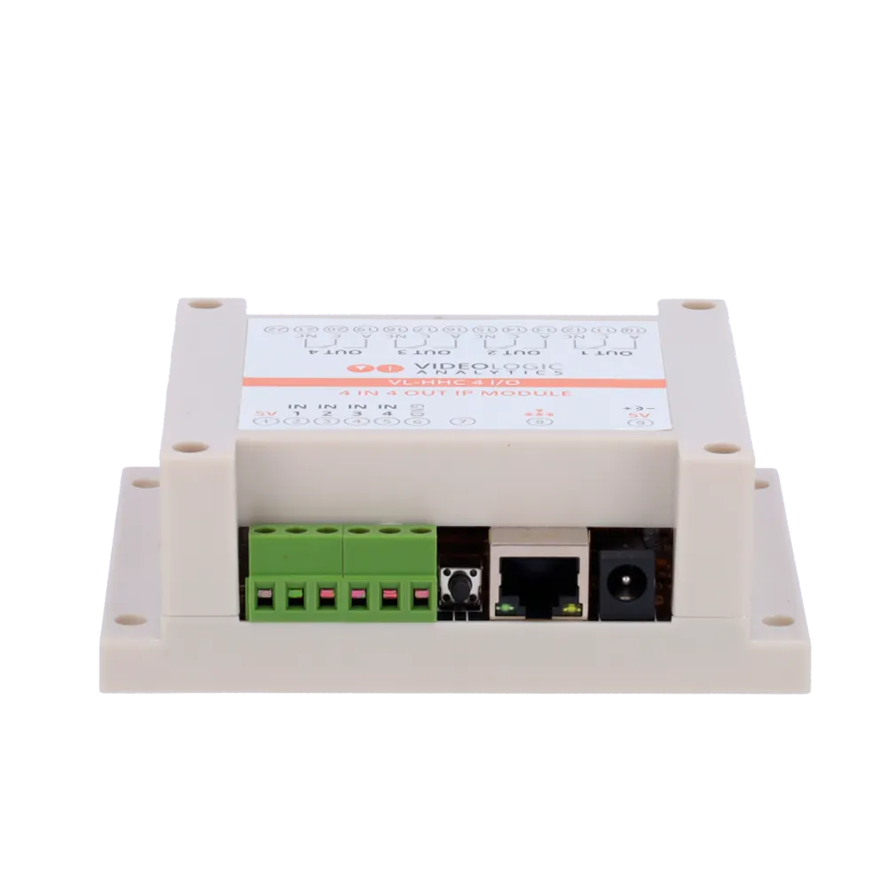 Módulo Relés IP Videologic VA-VLA-IO4-4R 4IN 4OUT