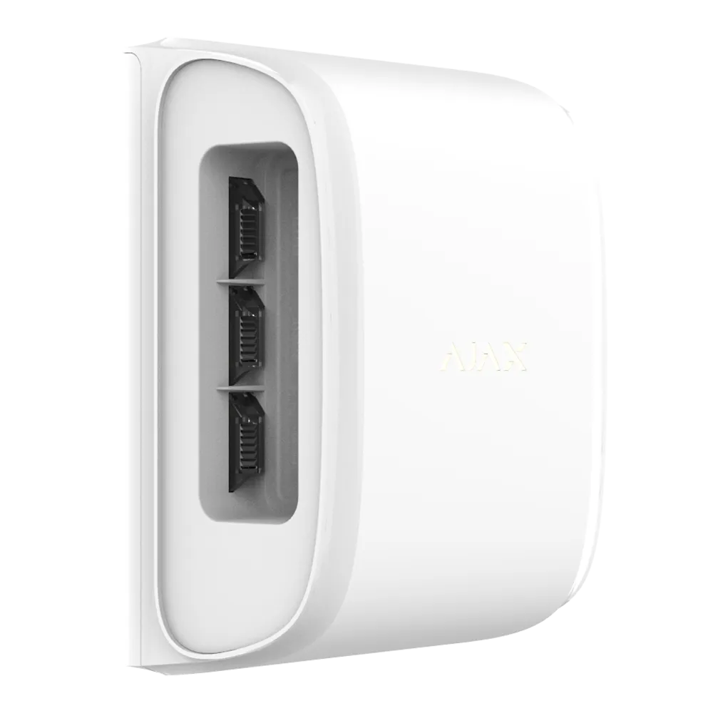 Detector PIR Cortina Dual Exterior AJ-DUALCURTAINOUTDOOR-W