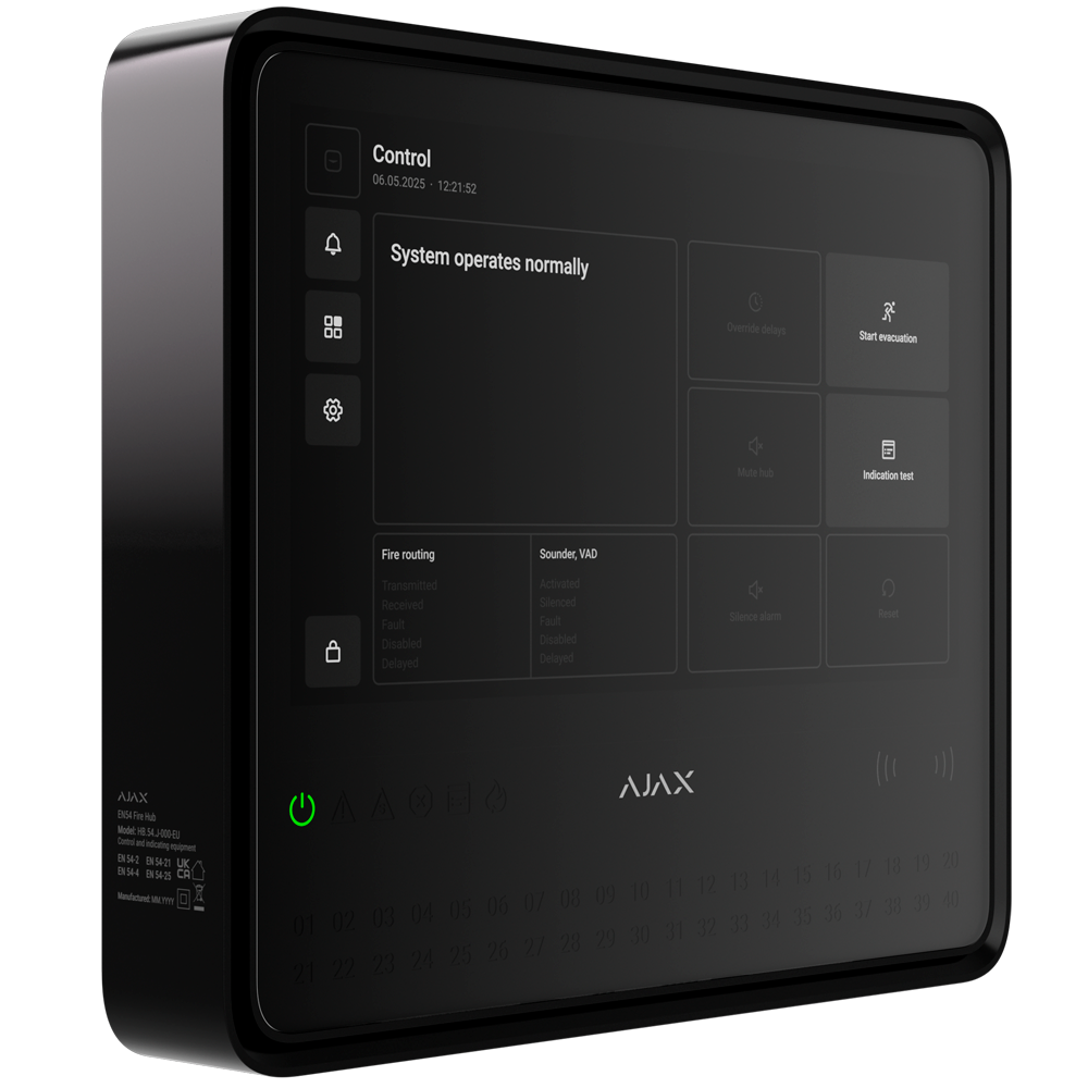 Central analógica Advanced (AJ-EN54-FIREHUB-B) - Imagen 2