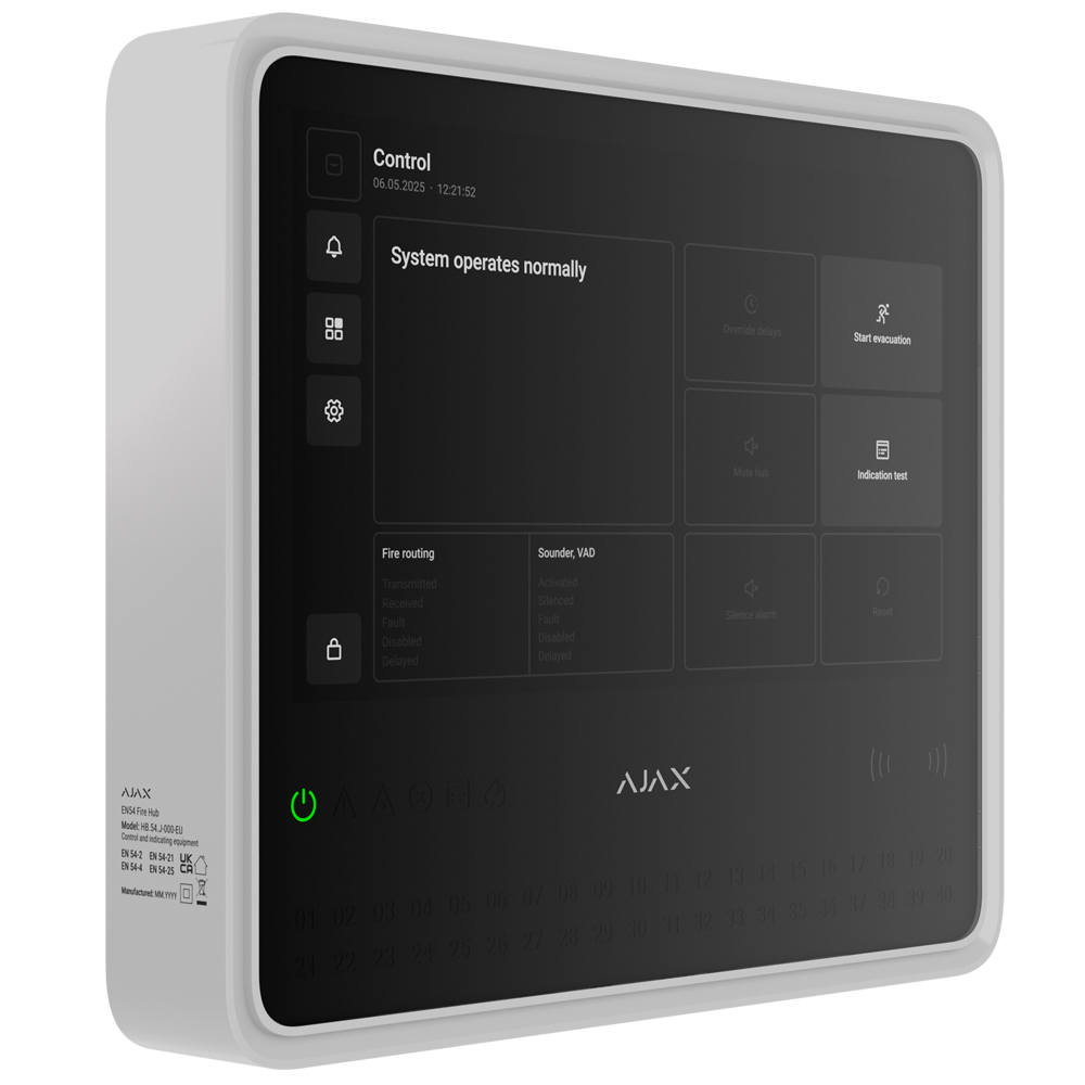 Central analógica Advanced (AJ-EN54-FIREHUB-W) - Imagen 2