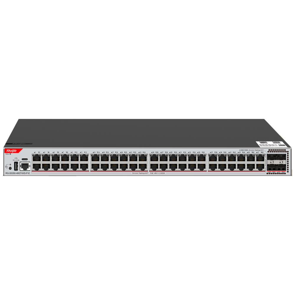 WIS-S5350-48GT4XS-P-E - Switch L3 48P PoE Cloud - Imagen 2