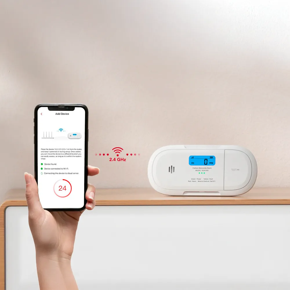 Detector CO Wi-Fi X-Sense XC04-WX Monóxido Carbono Hogar