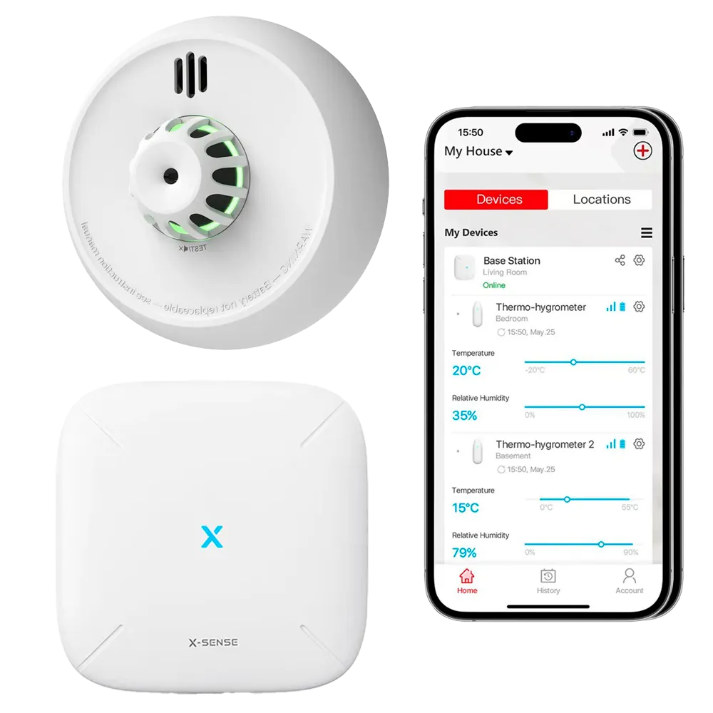 X-Sense XH02-M Central RF 868 MHz para Detectores Hogar