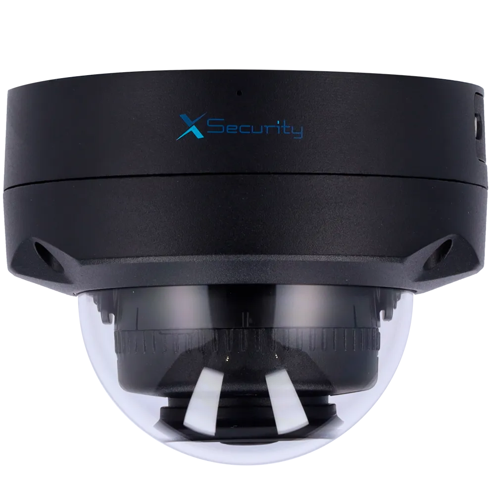 Cámara Domo IP 4MP XS-IPD820A-4U-WIDE-BLACK Gran Angular
