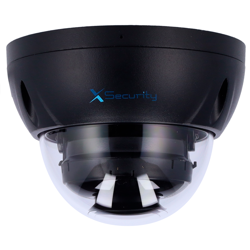 Desconocido XS-IPD842A-8P-DL-WIZ-BLACK Cámara Domo – IP · Exterior · IR · PoE - Imagen 2