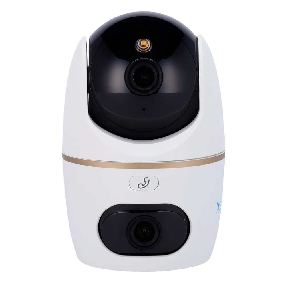Cámara IP Domo Dual XS-IPH5D-5EW-DUAL 5MP WiFi Interior