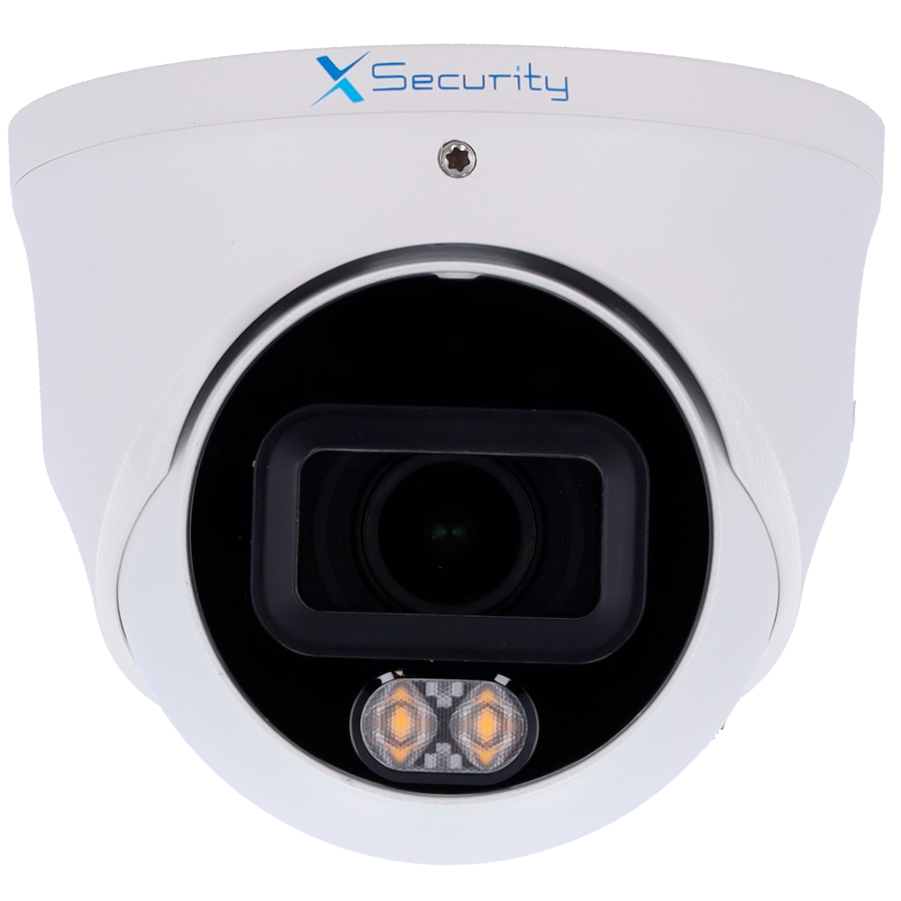 X-SECURITY XS-IPT982CA-4P-WIZCOLOR IP Turret 2.8mm IR 50m IP67 - Imagen 2