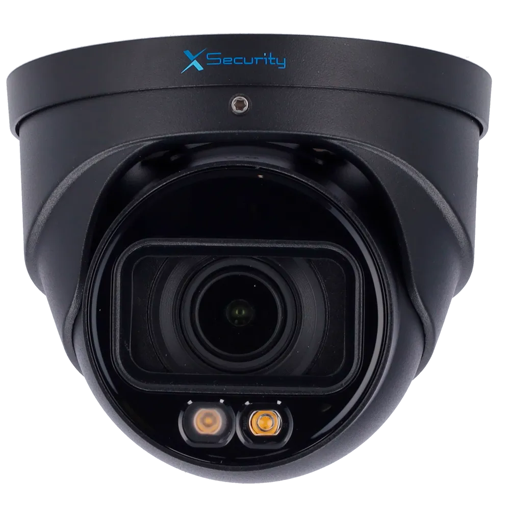 X-SECURITY XS-IPT990ZA-4P-DL-WIZ-BLACK Cámara IP Turret 4MP
