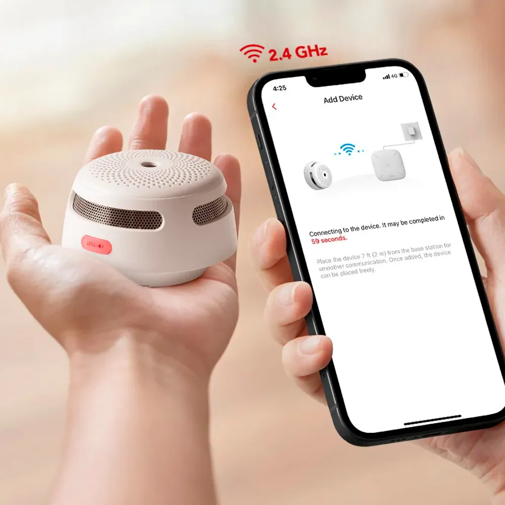 Detector CO Wi-Fi X-Sense XS01-WX con Alarma Inteligente
