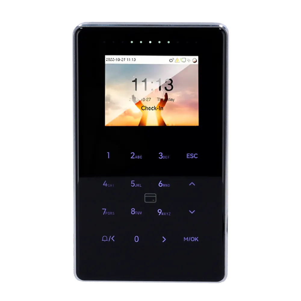 Control de Presencia ZKTeco ZK-SC800-12-W-B WiFi Tarjeta PIN