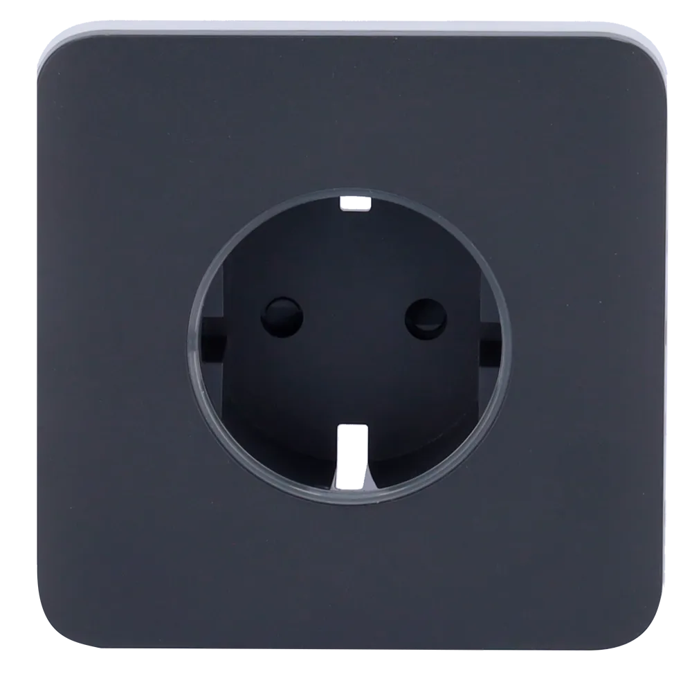 Tapa Cableado Gris AJ-SOLOCOVER-SMART-GRA para Enchufe AJAX