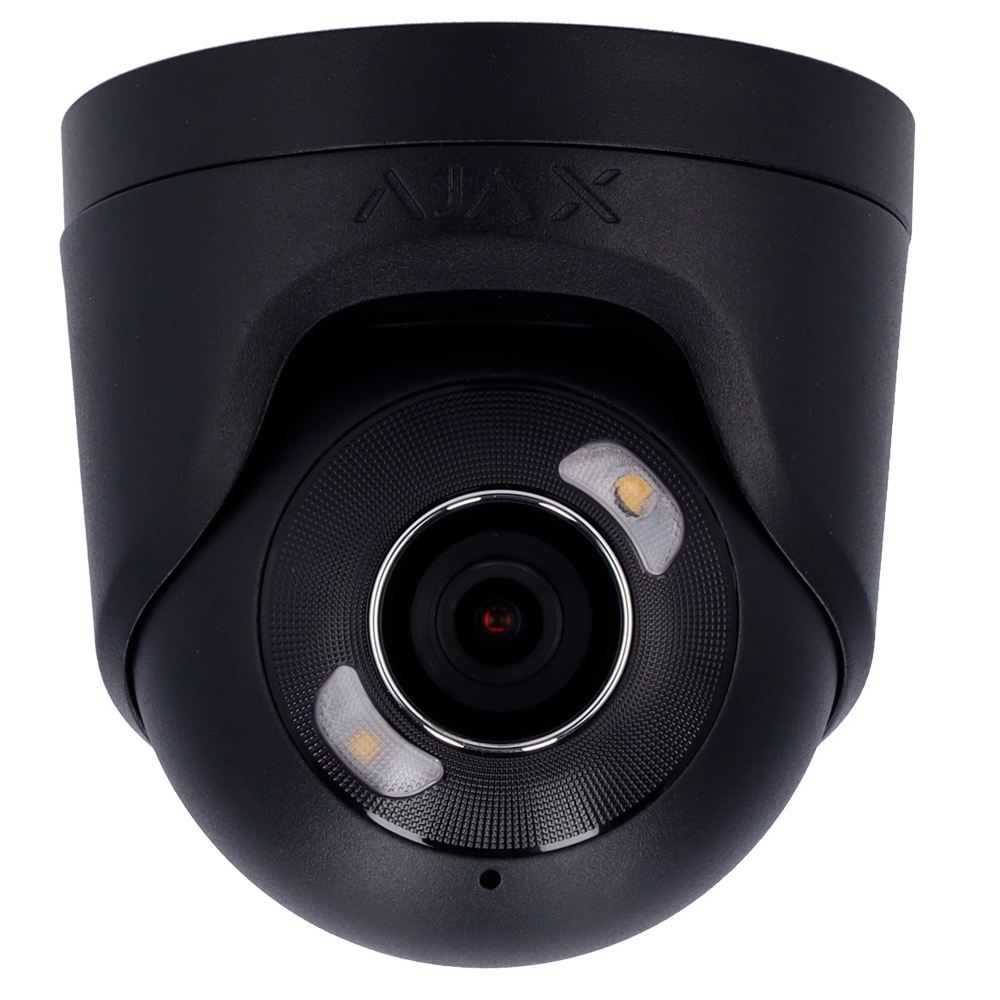 Cámara turret IP Ajax AJ-TURRETCAM-5-0400-HL-B 5 MP lente 4 mm PoE - Imagen 2