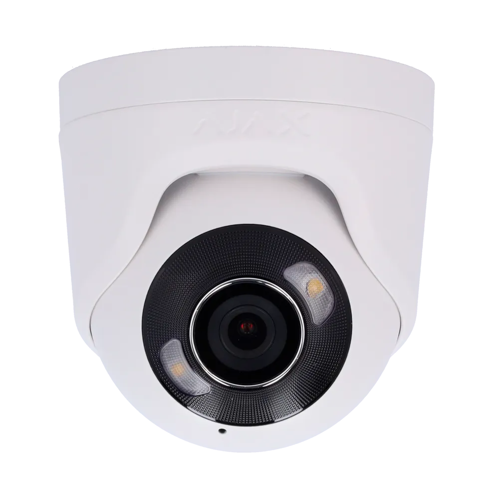 Cámara Turret IP Ajax AJ-TURRETCAM-5-HL-W 5MP PoE