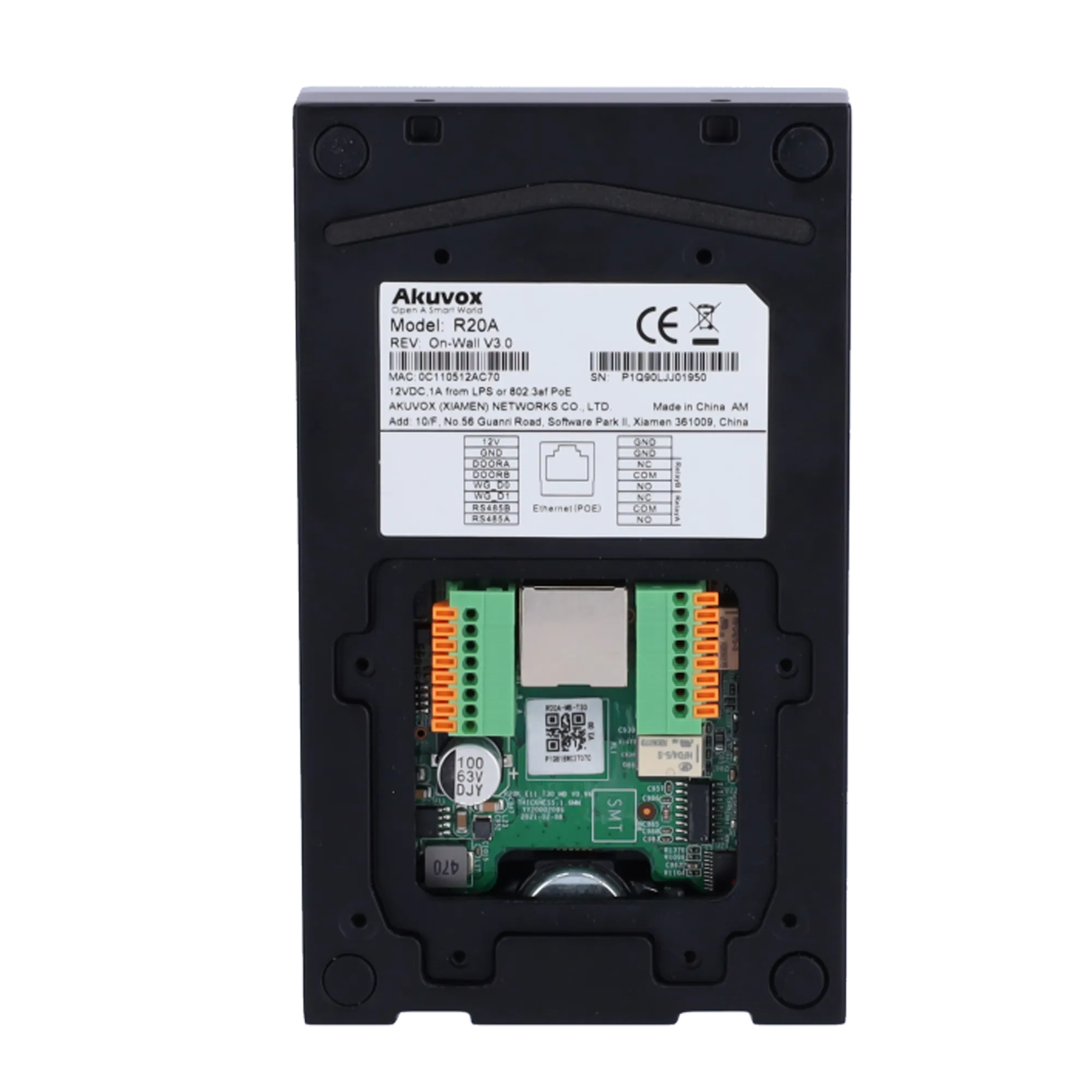Kit Videoportero IP PoE Akuvox AK-KIT05-IP-ANDROID Monitor Android