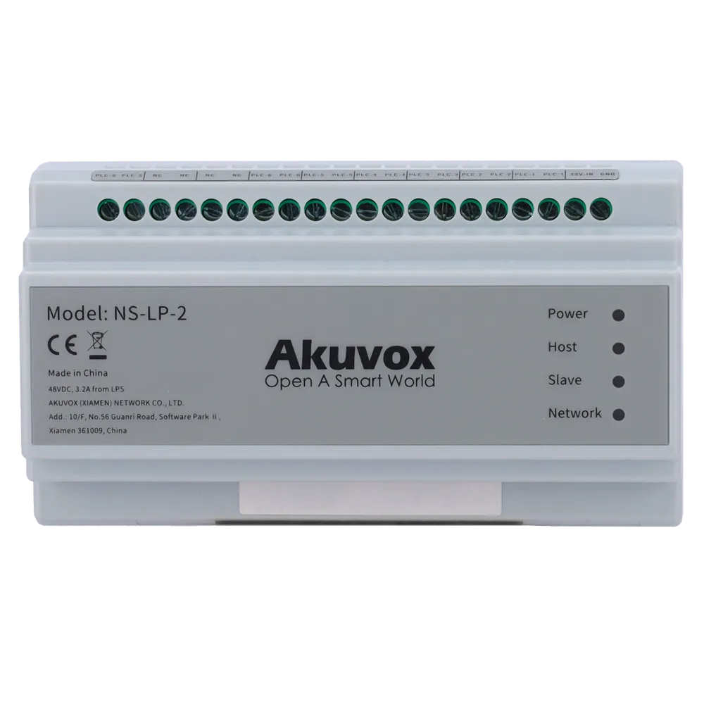Distribuidor 2 Hilos Akuvox AK-NS-LP-2 para Videoporteros