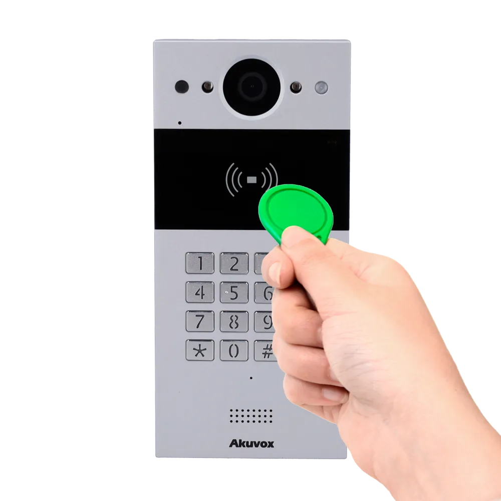Placa Videoportero IP Akuvox AK-R20K-L 2Mpx MIFARE PoE