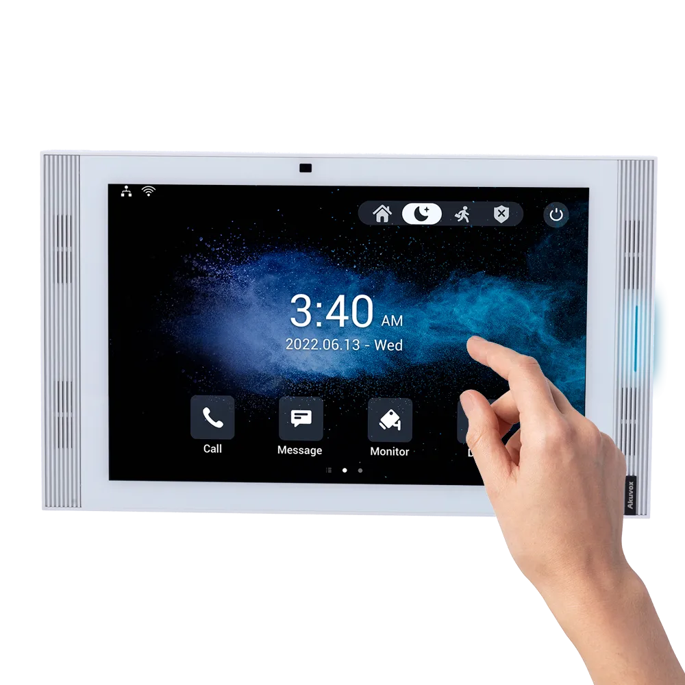 Monitor Videoportero IP 10" Akuvox AK-S567-WHITE PoE