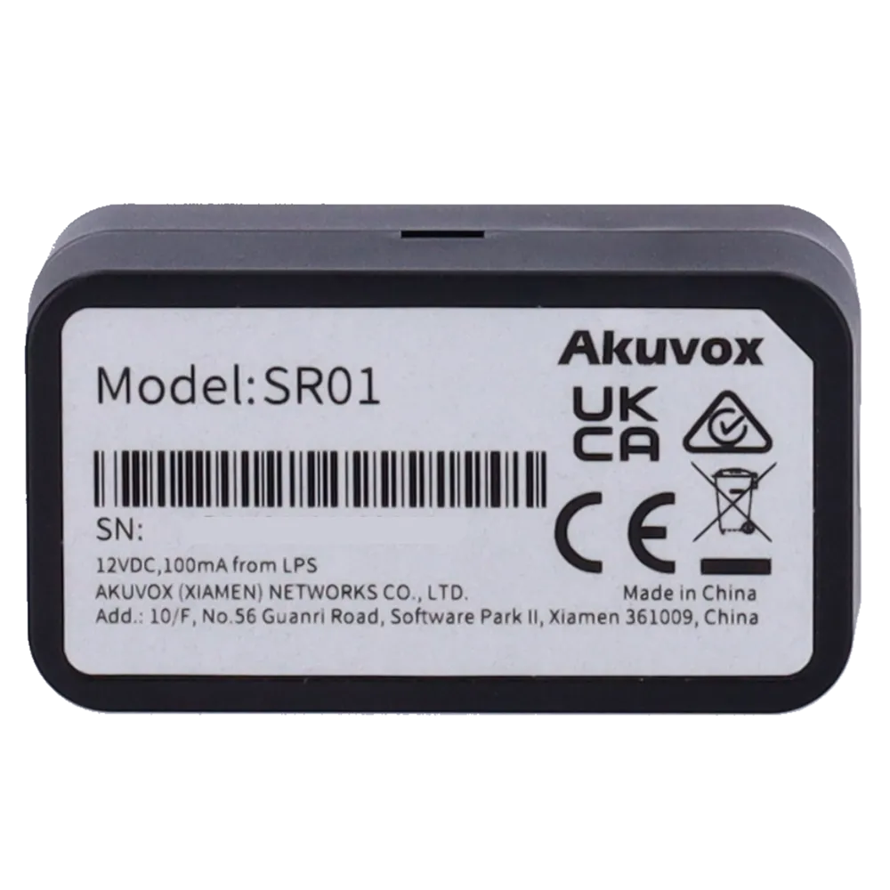 Akuvox AK-SR01 Lector RFID para Videoporteros IP
