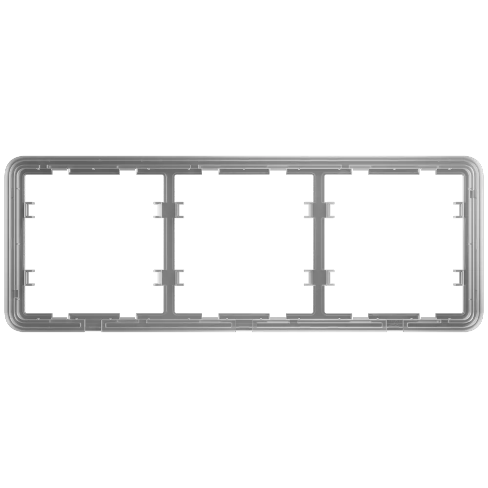 Marco 3 Módulos AJAX AJ-FRAME-3 para Interruptores Smart