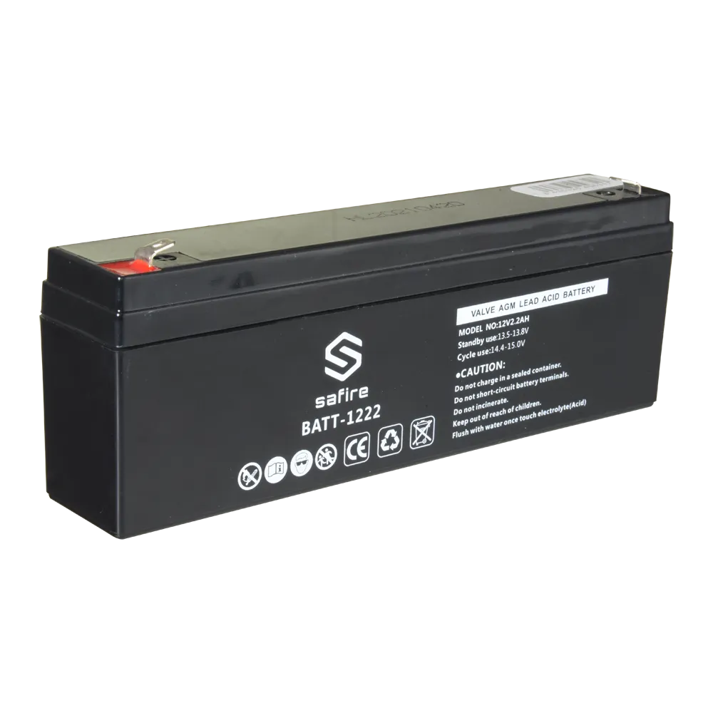 Batería BATT-1222 12V 2.3Ah AGM para Centrales Incendio