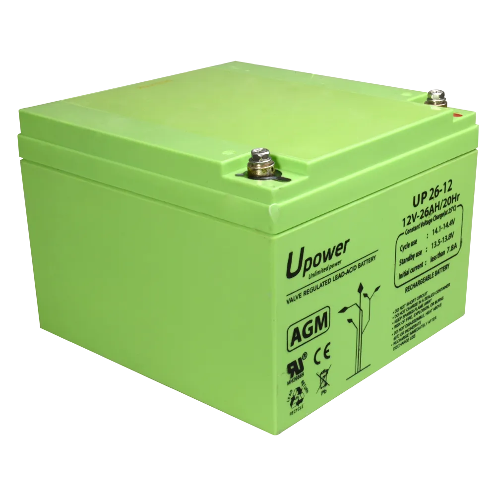 Batería Recargable BATT-1226-U para Centrales de Incendio