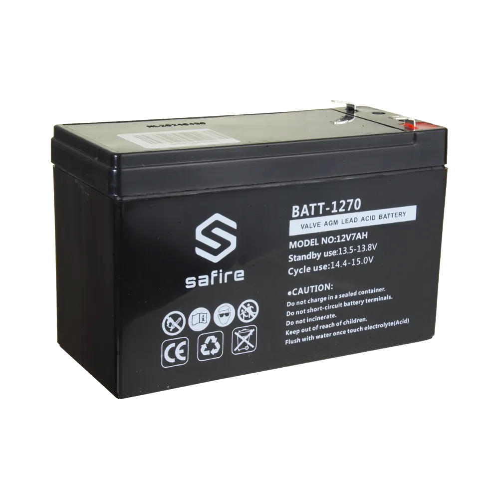 Batería BATT-1270 12V 7Ah Centrales Incendio