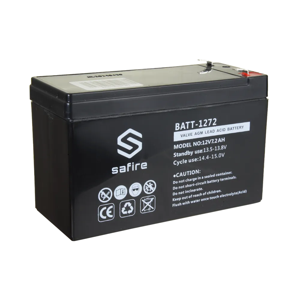 Batería BATT-1272 12V 7.2Ah para Centrales de Incendio