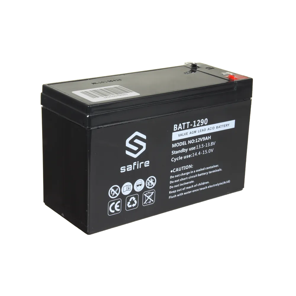 Batería BATT-1290 12V 9Ah para Centrales de Incendios