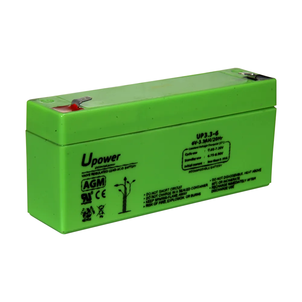 Batería Recargable BATT-6033-U para Centrales de Incendio