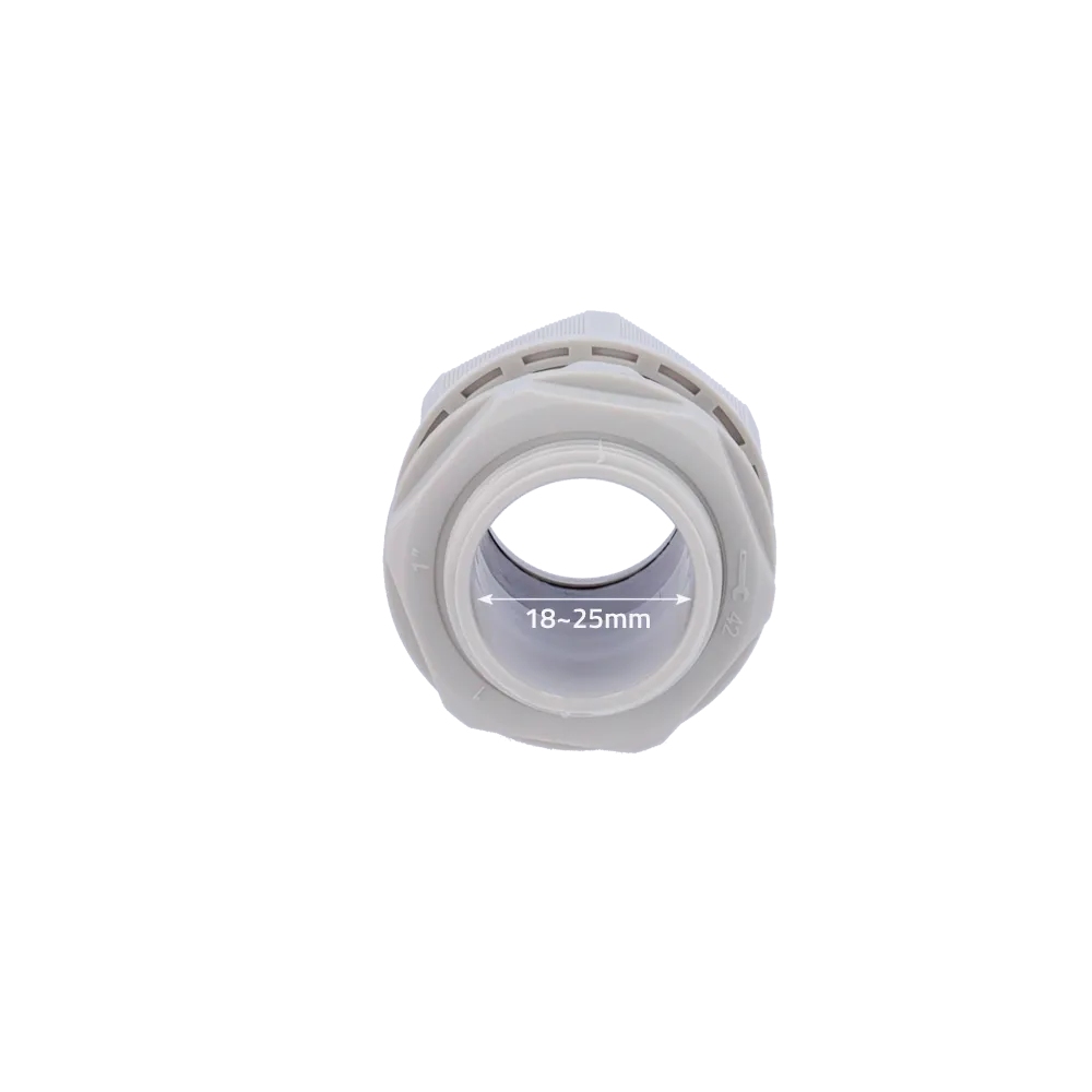 CABLE-GLAND-NPT1-25 Prensaestopas Plástico Exterior NPT
