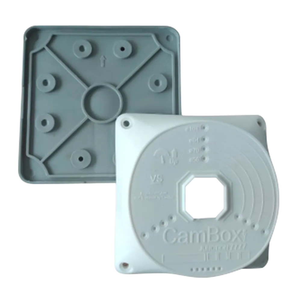 CBOX-BC02-BASEFLEX Caja Conexiones Flexible Plástico
