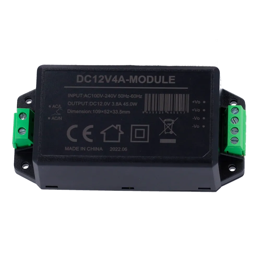 DC12V4A-MODULE Fuente Alimentación 12V 4A para CCTV