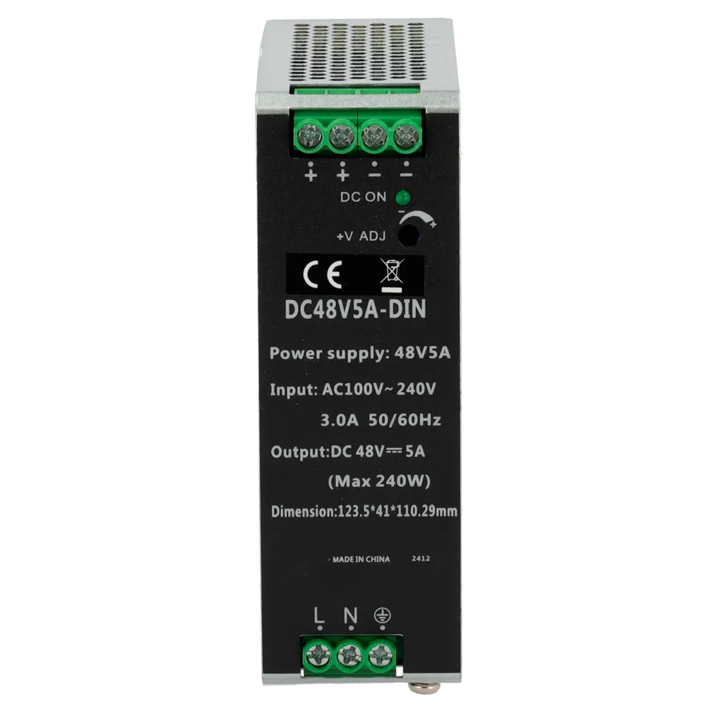 Fuente Alimentación DC48V5A-DIN 48V 5A 240W Carril DIN
