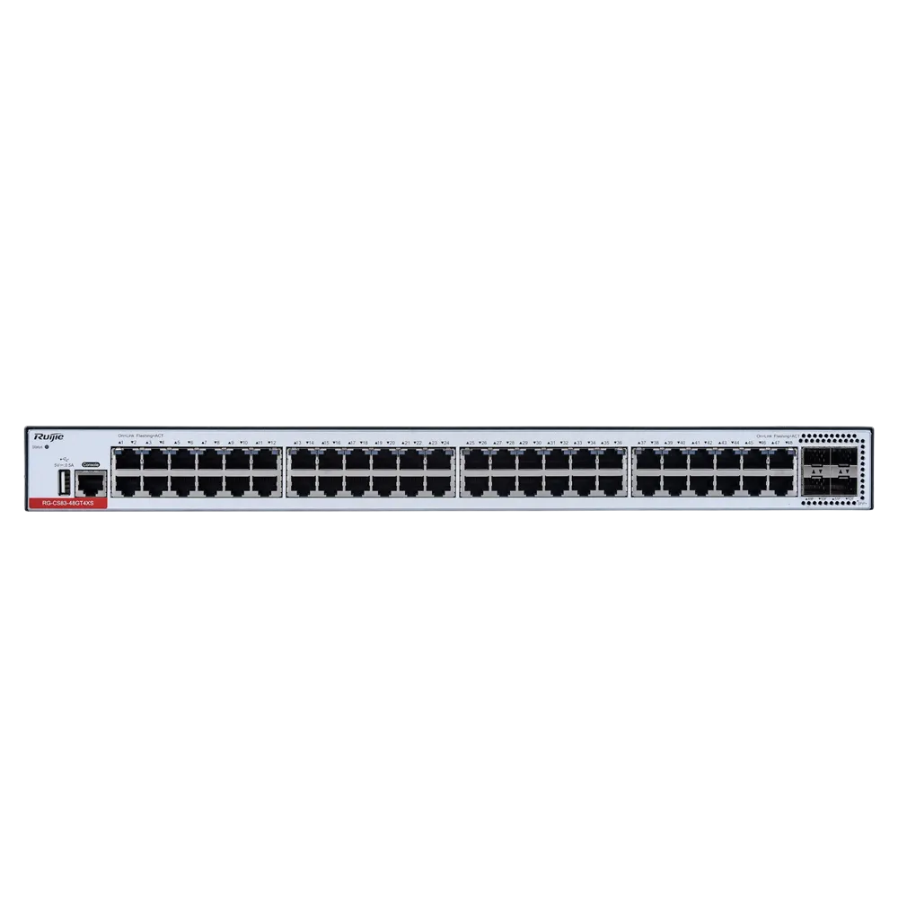 Switch Gestionable Reyee RG-CS83-48GT4XS 48 Puertos Gigabit