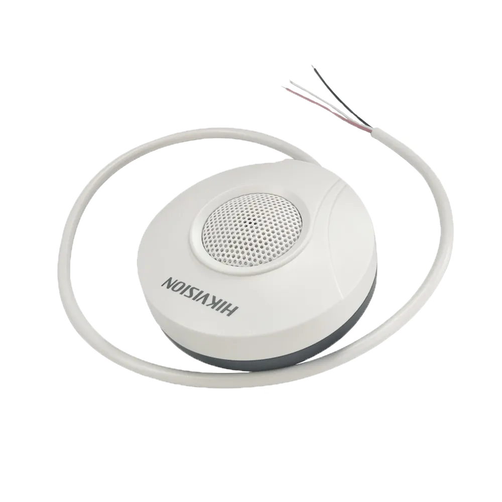 Micrófono Hikvision DS-2FP2020 RCA/Jack para CCTV