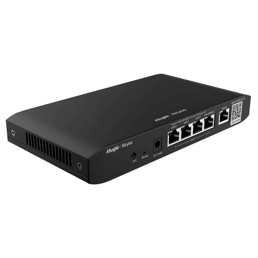 Reyee - RG-EG105G-P-V3 - Router industrial (PoE) - Imagen 2