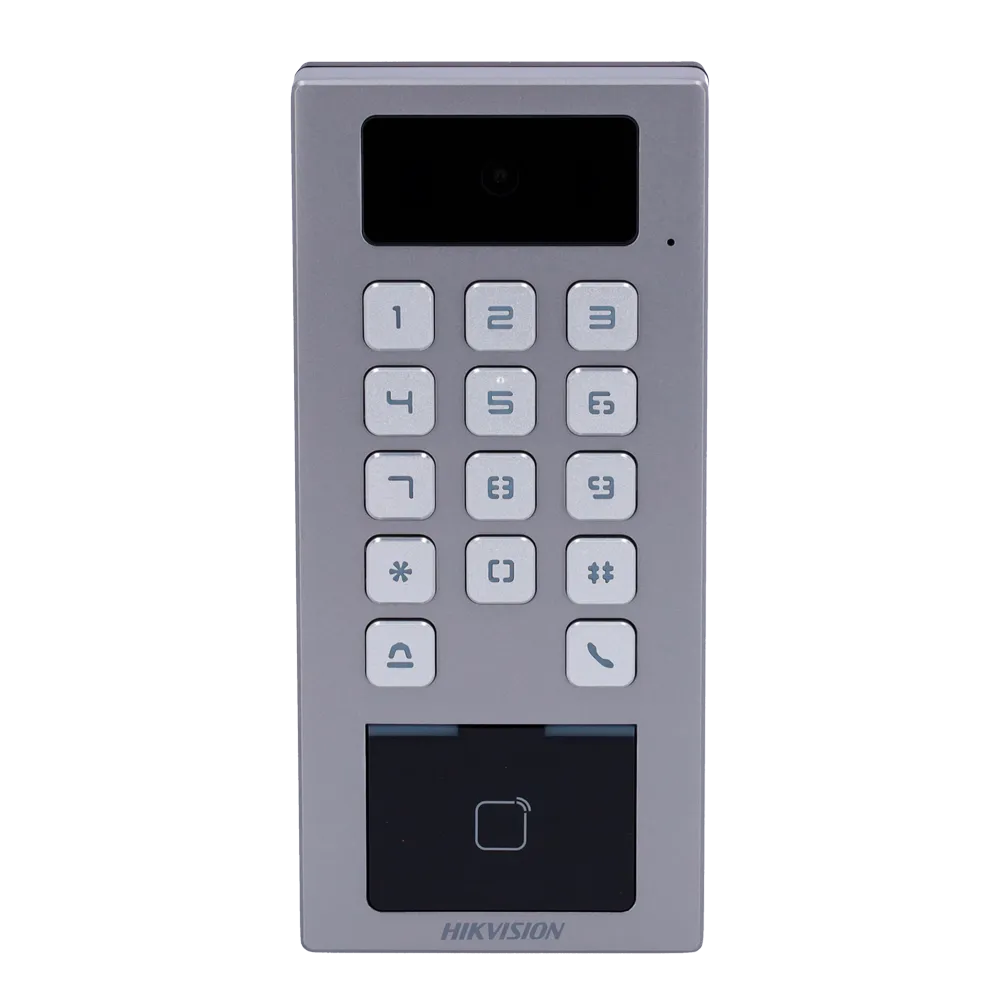 Control Acceso Cámara IP65 IK09 DS-K1T502DBWX-C Hikvision